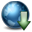 Earth Download Icon 32x32 png